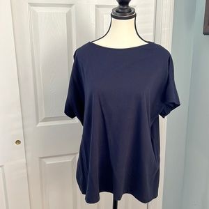 J.Jill Luxe Supima short-sleeve tshirt size XL